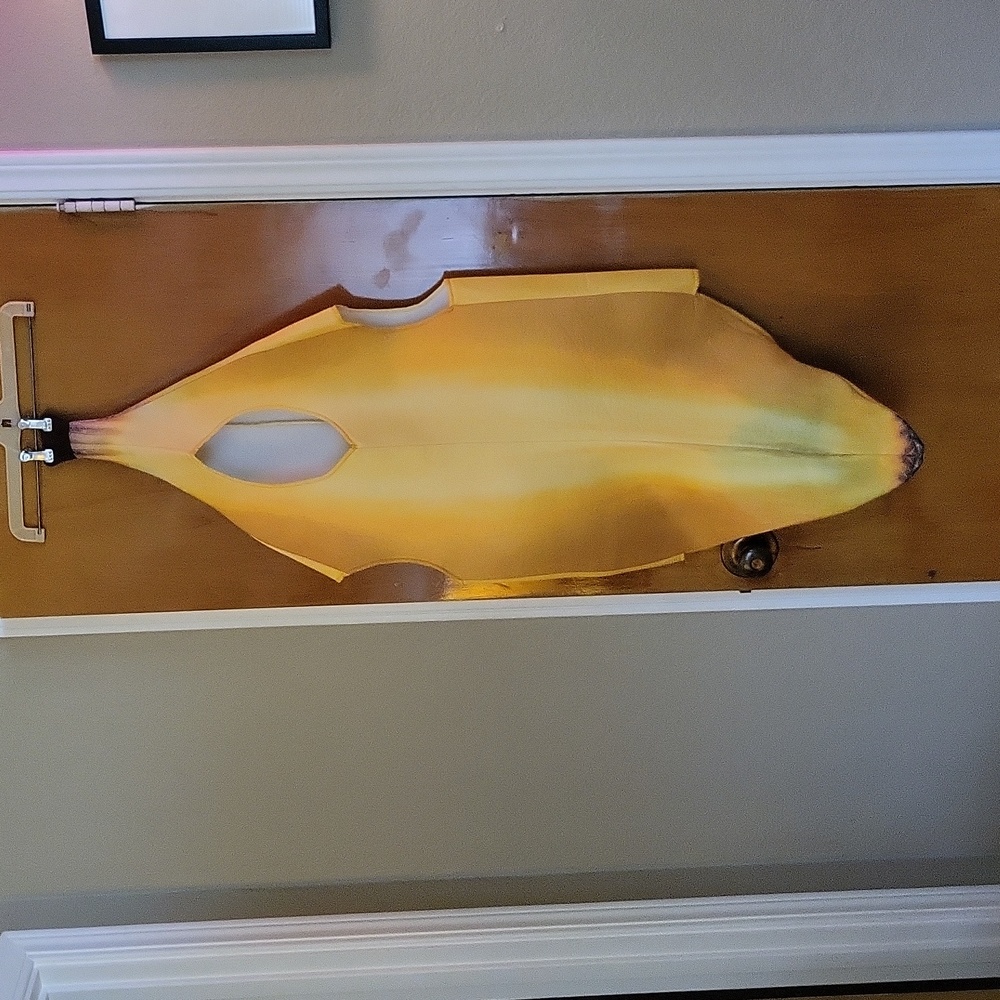 Banana child's Banana costume,  One Size